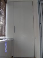 встроенный шкаф на балкон ЛДСП
