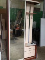 прихожая на заказ купе зеркало