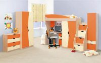 комплект мебели для детской комнаты на заказ МДФ