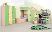 комплект мебели для детской комнаты на заказ МДФ