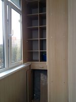 встроенная мебель для балкона на заказ ЛДСП встроенная мебель для балкона на заказ ЛДСП