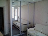 встроенный шкаф-купе на заказ зеркало ЛДСП