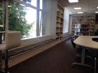 встроенные лавки , мебель для библиотеки на заказ ЛДСП ГОСТ