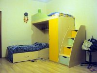 кровать для детской комнаты на заказ ЛДСП