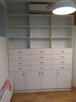 шкаф для картотеки, мебель для библиотеки на заказ ЛДСП ГОСТ